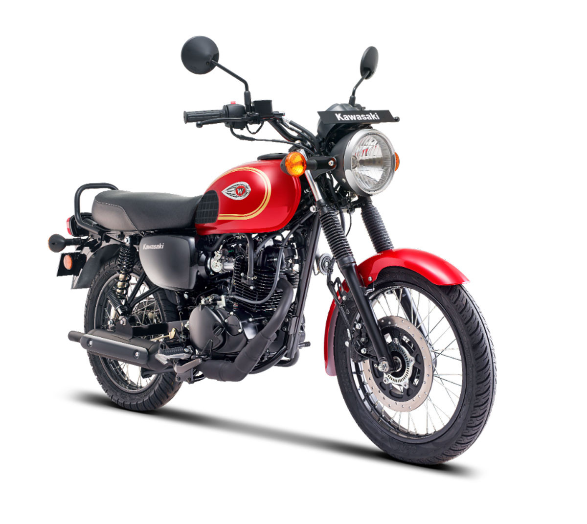 Kawasaki W175 ABS 2023 đỏ